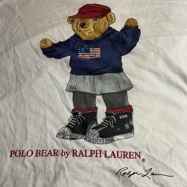 POLO RALPH LAUREN(ポロラルフローレン)のラルフローレン　Tシャツ　ポロベア メンズのトップス(Tシャツ/カットソー(七分/長袖))の商品写真