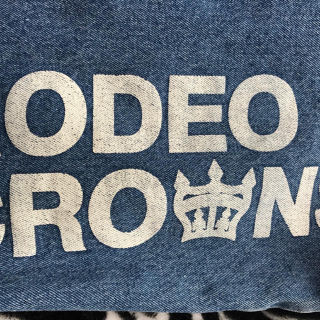 RODEO CROWNS(ロデオクラウンズ)の一店舗限定品　ロゴデニム　トートバッグ レディースのバッグ(トートバッグ)の商品写真