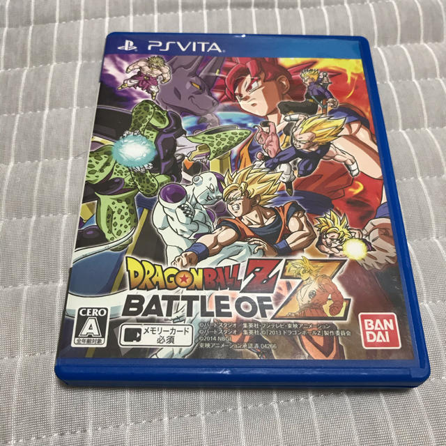 Playstation Vita ドラゴンボールz Battle Of Z バトルオブゼット Vitaの通販 By タソウ S Shop プレイステーションヴィータならラクマ