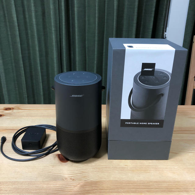 【超美品】BOSE PORTABLE HOME SPEAKER トリプルブラック