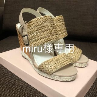 ジルスチュアート(JILLSTUART)のJILLSTUART shoe サンダル(012)(サンダル)