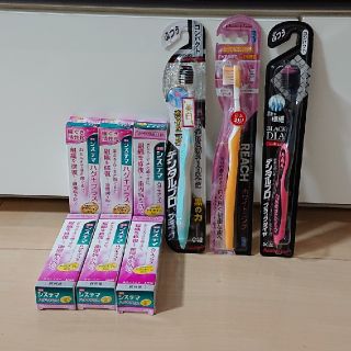 歯みがき粉30g×6個&歯ブラシ3本セット 未開封(歯ブラシ/歯みがき用品)