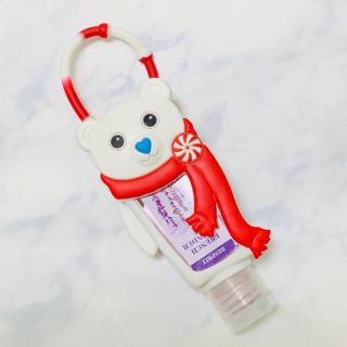 バスアンドボディーワークス(Bath & Body Works)の中古★旧タイプホルダー★白くまさん2★Bath&Body Works★(日用品/生活雑貨)