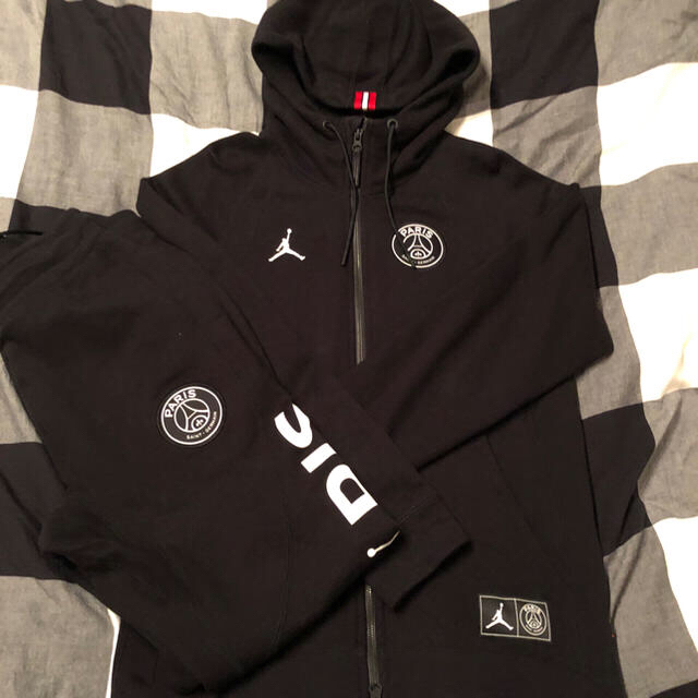 NIKE PSG × JORDAN フリース上下セットアップ　Mサイズトップス