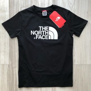 ザノースフェイス(THE NORTH FACE)の【海外限定】新作　TNF ノースフェイス キッズ　ロゴTシャツ　ブラック　130(Tシャツ/カットソー)