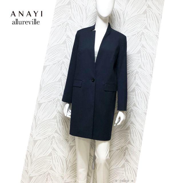 ANAYI(アナイ)の＊タグ付き未使用＊ANAYI＊アナイ＊アルアバイル＊チェスターコート＊ レディースのジャケット/アウター(チェスターコート)の商品写真