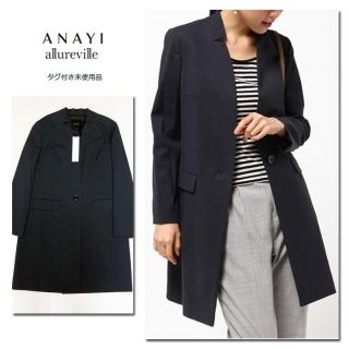 アナイ ANAYI チェスターコート