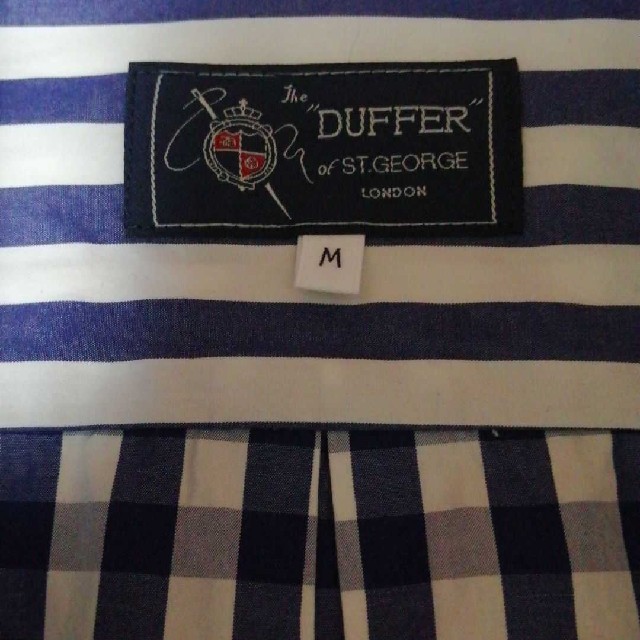 The DUFFER of ST.GEORGE(ザダファーオブセントジョージ)のザダファーオブセントジョージ　メンズ　チェックシャツ(M) メンズのトップス(シャツ)の商品写真