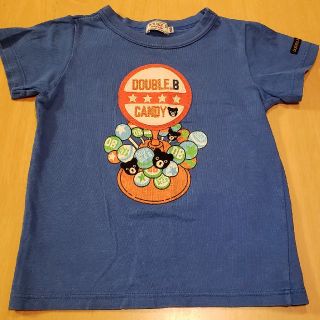 ダブルビー(DOUBLE.B)の《りさこ様専用》【日本製】DOUBLE B. ★半袖シャツ★ブルー★100(Tシャツ/カットソー)