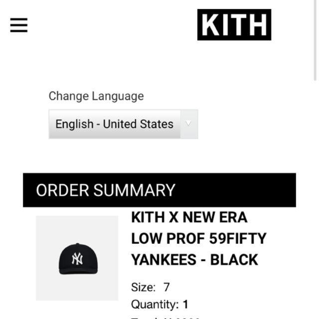 kith new era 59FIFTY ヤンキース ブラック