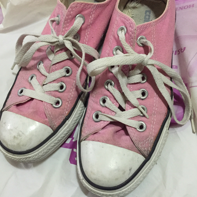 CONVERSE(コンバース)のコンバース ピンク レディースの靴/シューズ(スニーカー)の商品写真