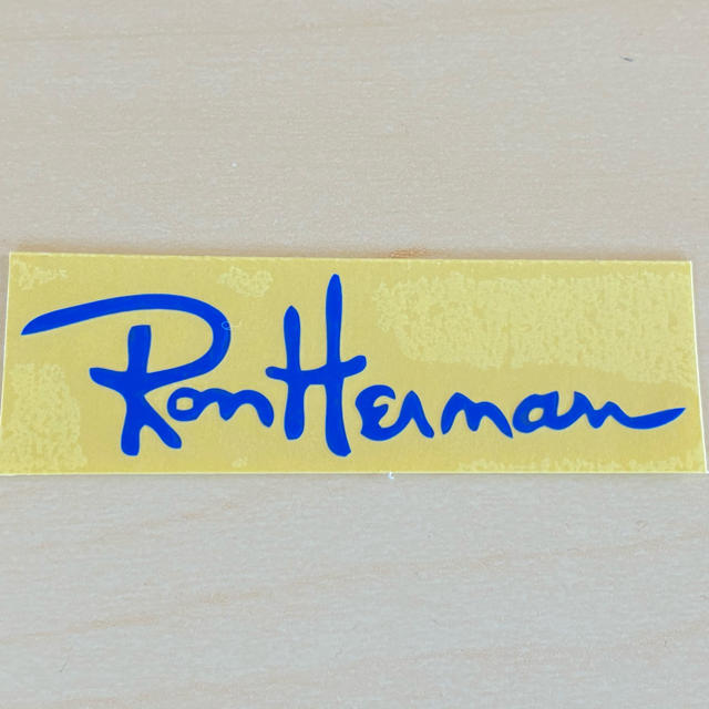 Ron Herman - ロンハーマン 携帯用 ステッカー ブルーの通販 by tsutsu's shop｜ロンハーマンならラクマ