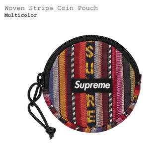シュプリーム(Supreme)のWoven Stripe Coin Pouch(コインケース/小銭入れ)