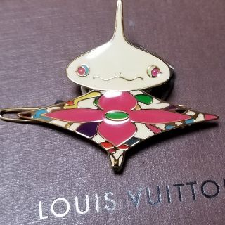 ルイヴィトン(LOUIS VUITTON)の★中古美品  正規品鑑定済 村上隆×ルイヴィトン激レア！超限定ヘアアクセサリー(バレッタ/ヘアクリップ)