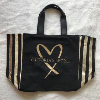 ヴィクトリアズシークレット(Victoria's Secret)の■新品■Victoria’s  secret ロゴ入りキャンバストートバッグ(トートバッグ)