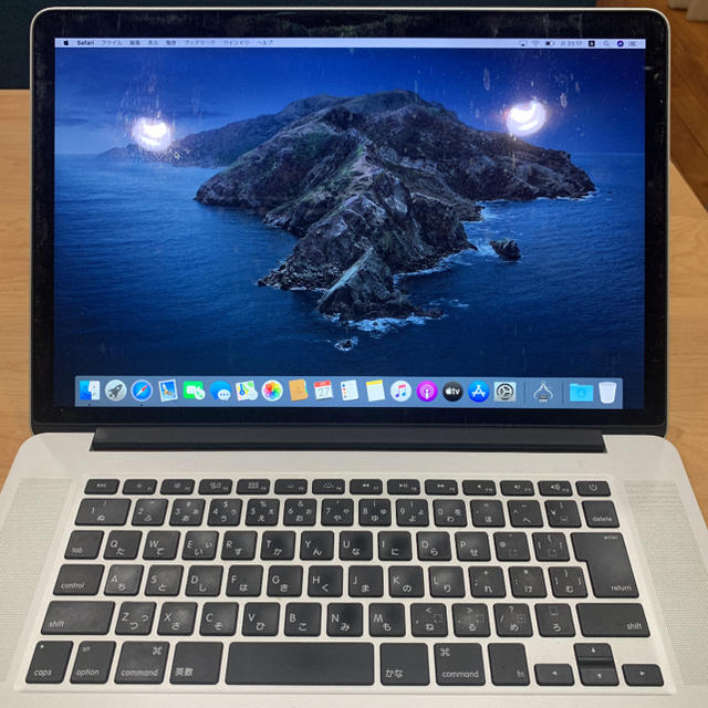 MacBook Pro 2014 Retina 15インチ ※PCケース付きノートPC