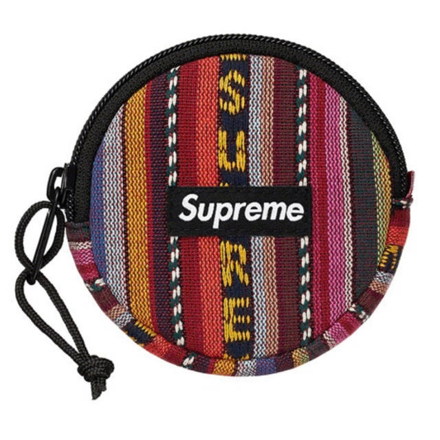 Supreme(シュプリーム)のsupreme woven stripe coin pouch メンズのファッション小物(コインケース/小銭入れ)の商品写真