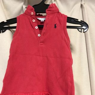 ラルフローレン(Ralph Lauren)のRalph Lauren 9M 75cm baby ノースリーブワンピース(ワンピース)