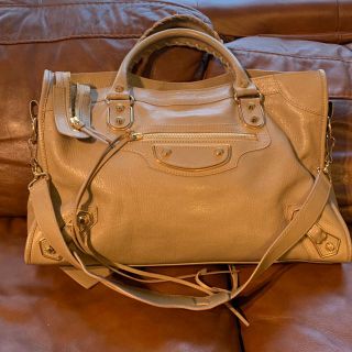 バレンシアガバッグ(BALENCIAGA BAG)の【backlover様専用】バレンシアガ　メタリックエッジシティ(ハンドバッグ)