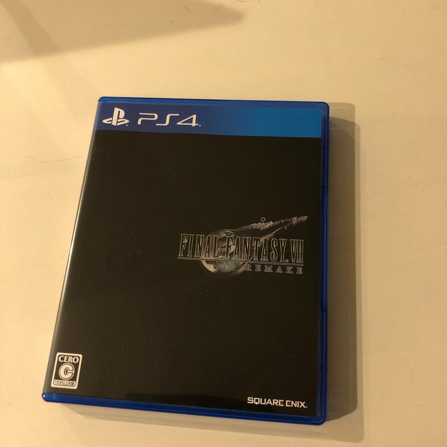 ファイナルファンタジーVII リメイク PS4 プレゼントコード未使用