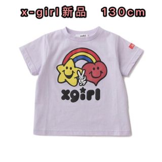 エックスガール(X-girl)の新作新品　X-girl レインボーキャラクターTシャツ　エックスガールステージズ(Tシャツ/カットソー)