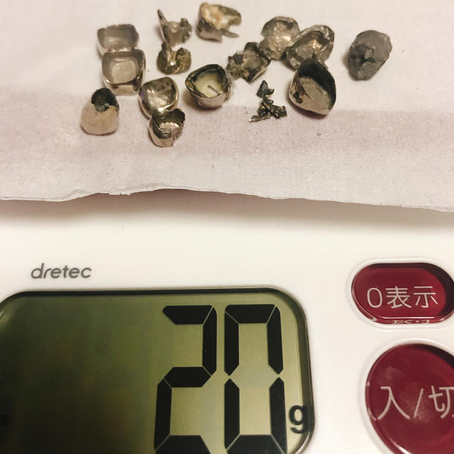 除去冠 撤去冠 金パラ 13ｇ