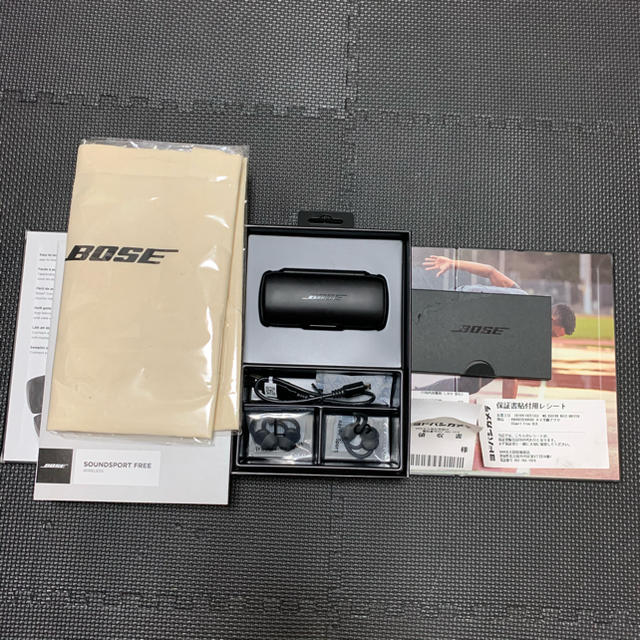 BOSE Sound Sport Free 箱付き　イヤホンは2セット