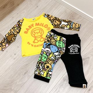 アベイシングエイプ(A BATHING APE)のBAPE KIDS サイズ80(Ｔシャツ)