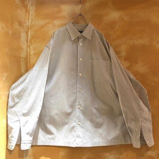 イッセイミヤケ(ISSEY MIYAKE)のissey miyake イッセイミヤケ ストライプシャツ(シャツ)