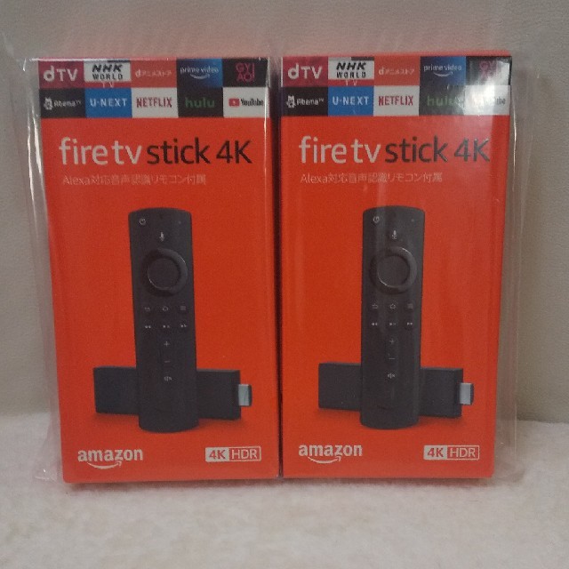 【新品未開封】fire TV stick Amazon 4K