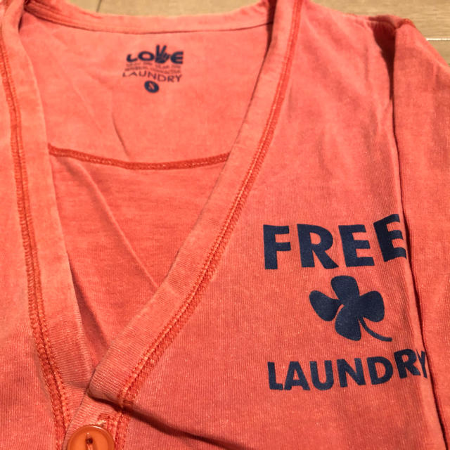 LAUNDRY(ランドリー)のランドリー ブリーチ加工染め カーディガン レディースのトップス(カーディガン)の商品写真