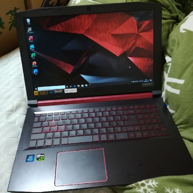 激安ゲーミングノート　acer nitro 5 Ms office付き