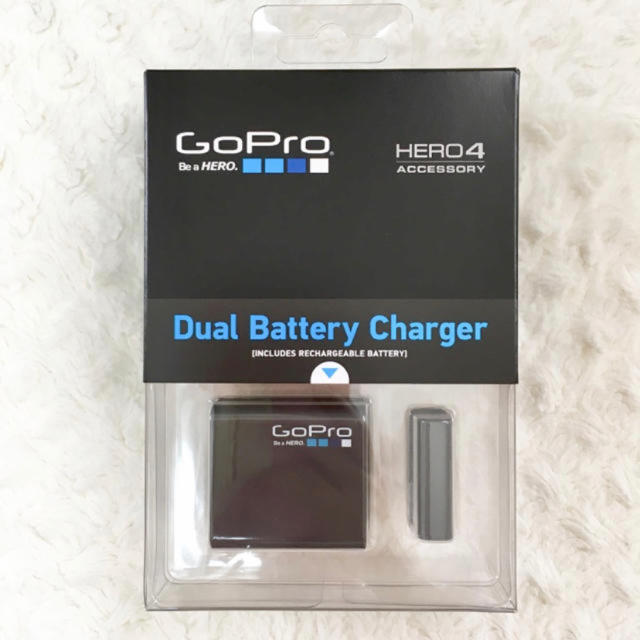 GoPro(ゴープロ)のGoPro HERO4 Dual Battery Charger スマホ/家電/カメラのスマホ/家電/カメラ その他(その他)の商品写真