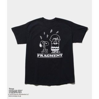 フラグメント(FRAGMENT)の【黒 半袖 XLサイズ】FRAGMENT PEANUTS TEE(Tシャツ/カットソー(半袖/袖なし))