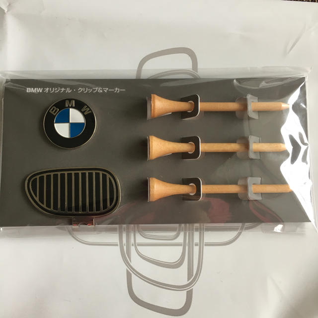 BMW(ビーエムダブリュー)の【6月中限定最終お値下げ】BMW ゴルフクマーカー　ゴルフクリップ スポーツ/アウトドアのゴルフ(その他)の商品写真