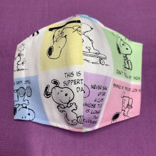 スヌーピー(SNOOPY)の【キッズサイズ(中)】立体インナーマスク PEANUTSスヌーピーこども用(その他)