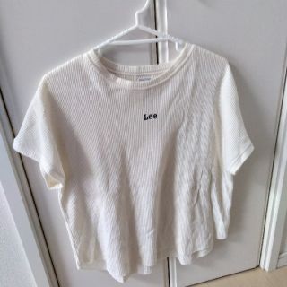 リー(Lee)の美品　lee ワッフル半袖tシャツ■discoat、カットソー(Tシャツ(半袖/袖なし))