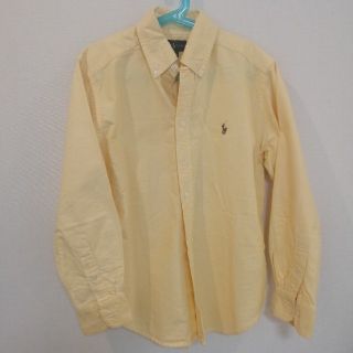 ラルフローレン(Ralph Lauren)のRALPH  LAUREN  長袖 シャツ イエロー 145(ブラウス)