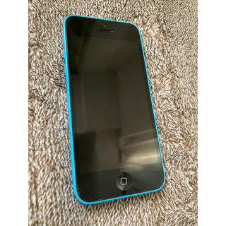 アップル(Apple)のiPhone 5c 32GB 青　au回線(スマートフォン本体)