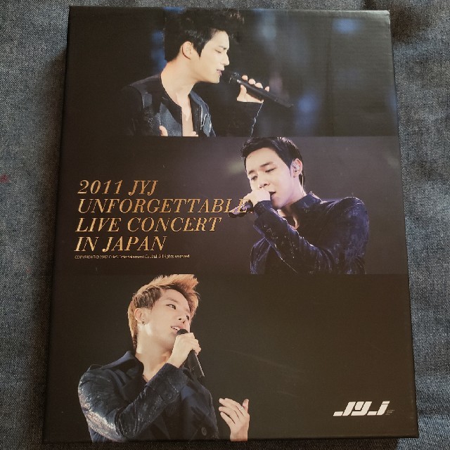 JYJ(ジェイワイジェイ)のJYJ 2011 LIVE DVD エンタメ/ホビーのDVD/ブルーレイ(ミュージック)の商品写真