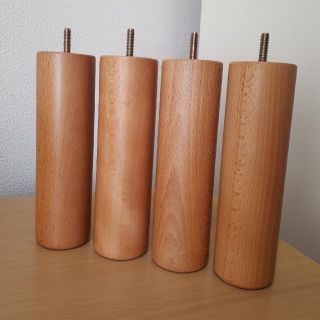 ムジルシリョウヒン(MUJI (無印良品))の無印良品　木製脚(旧タイプ)　20㎝(脚付きマットレスベッド)