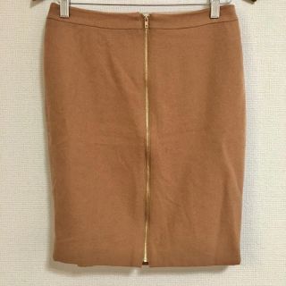 ラウンジドレス(Loungedress)のチャメルタイトスカート✨‼️美品(ひざ丈スカート)