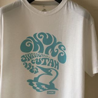 チャムス(CHUMS)のチャムス　CHUMS  tシャツ  白(Tシャツ/カットソー(半袖/袖なし))