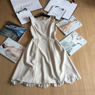 フォクシー(FOXEY)の♡FOXEY チュールフレアワンピース♡(ひざ丈ワンピース)