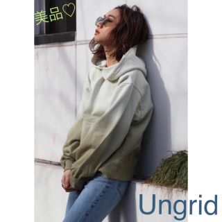 アングリッド(Ungrid)の店舗限定☆Ungrid ディップダイ パーカー(パーカー)