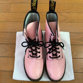 ドクターマーチン(Dr.Martens)のドクターマーチン ピンク ブーツ 26cm(ブーツ)