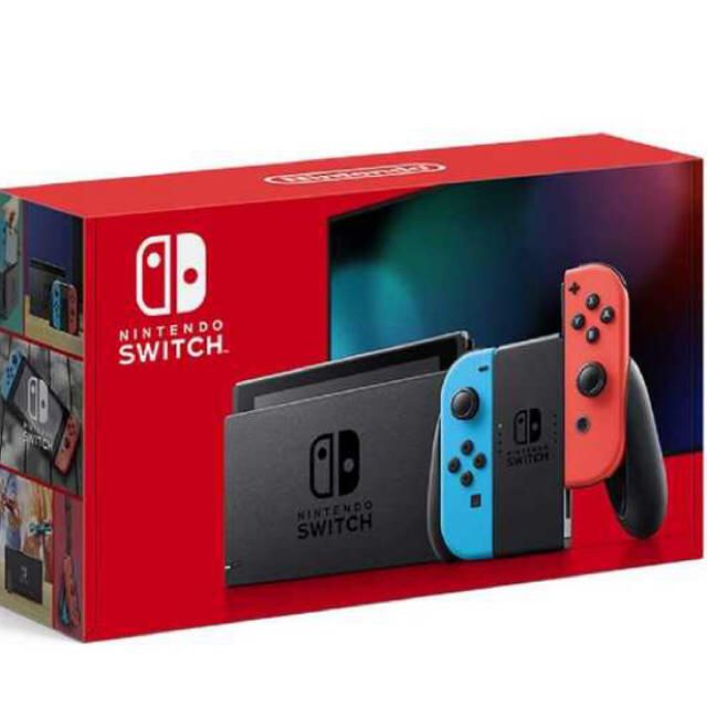 ネオンレッド新型 Nintendo Switch ニンテンドースイッチ本体 ネオン