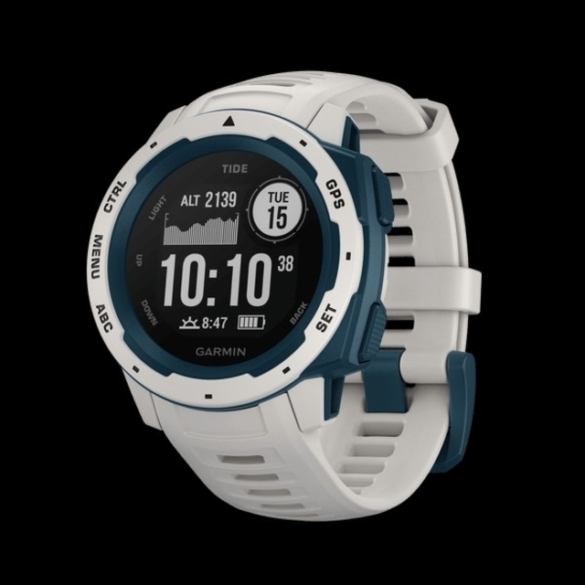 GARMIN】Instinct Tide WHITE/BLUE 010-02064-A2の通販 - TiCTAC