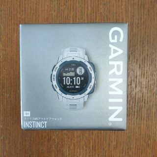 ガーミン(GARMIN)のGARMIN Instinct Tide white(腕時計(デジタル))