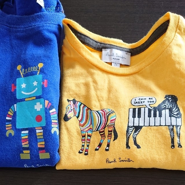 Paul Smith(ポールスミス)のPaul Smith長袖Tシャツロンパースセット キッズ/ベビー/マタニティのキッズ服男の子用(90cm~)(Tシャツ/カットソー)の商品写真